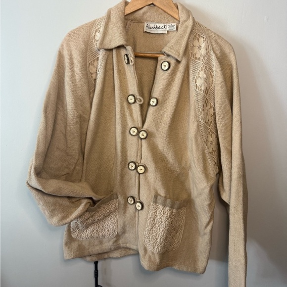 Vintage Flashback Tweed Jacket – Women’s Large - Picture 1 of 5